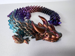 Дракон рогатый 32 см