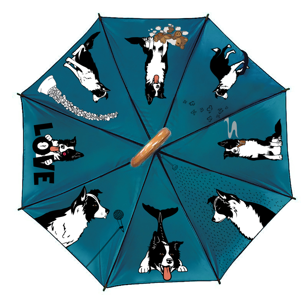 Зонт "Веселые Бордеры"