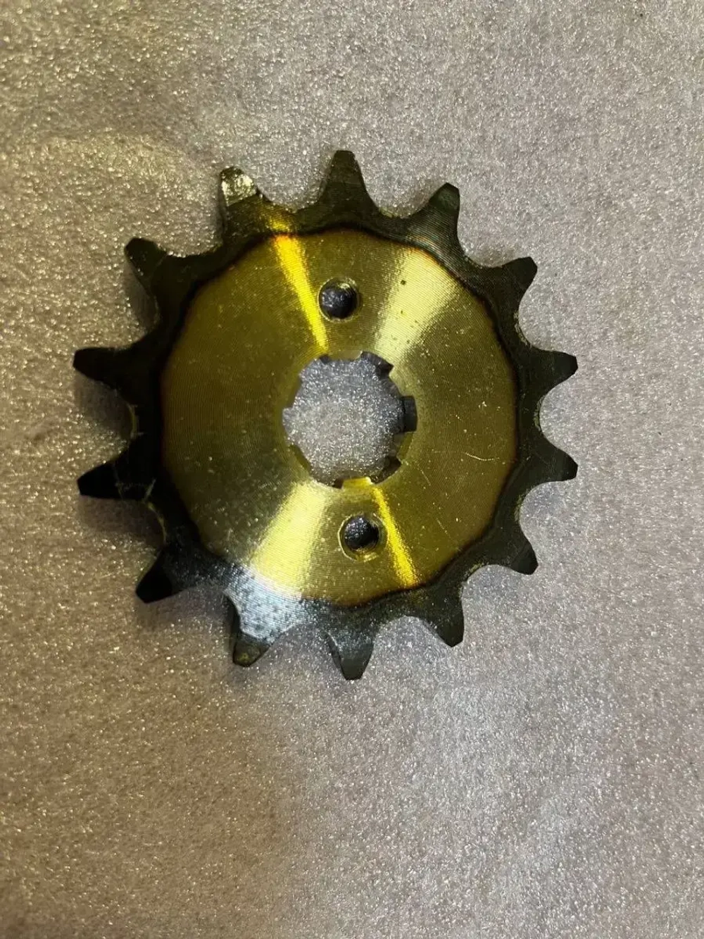 Звезда ведущая закаленная 520-14 20 мм. Эндуро мотоцикла