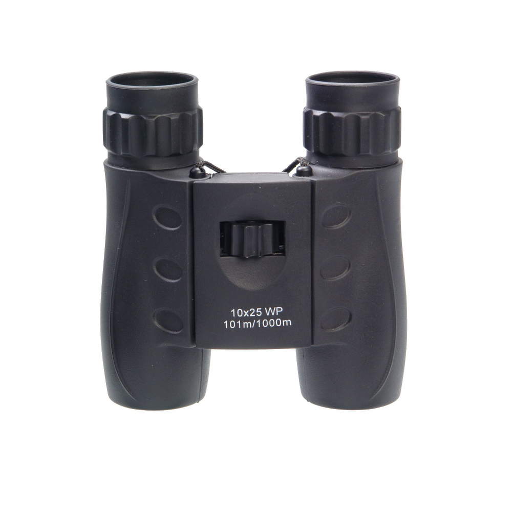 Бинокль Veber 10x25 WP черный
