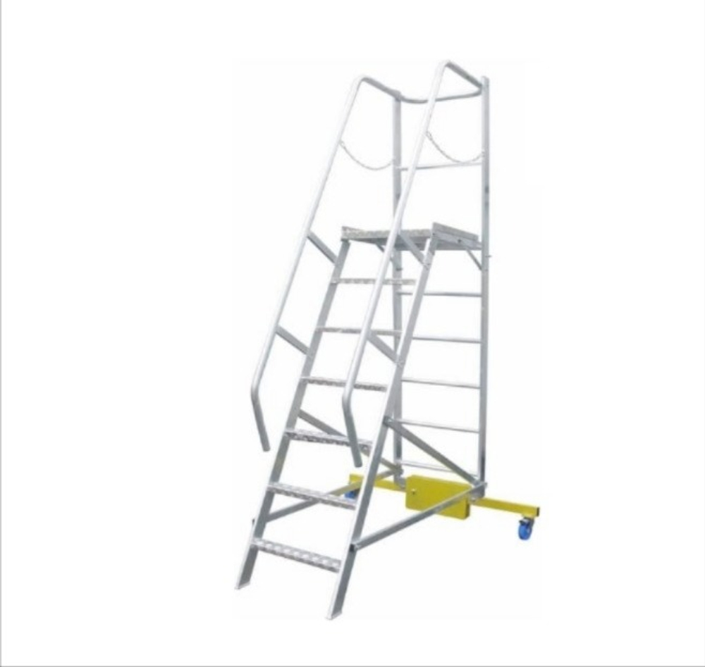 Лестница с платформой компактная MEGAL ЛСПК-1,9 (1,4)