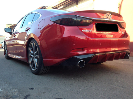 Клыки заднего бампера SkyActiv Sport