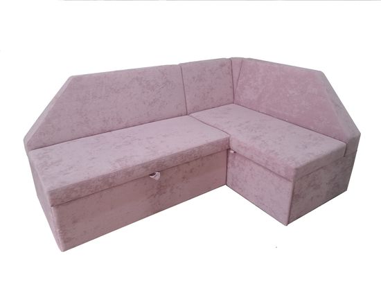 Диван кухонный угловой КЕННЕТ/ 1800*880*1340/ правый замша Federica Bitter