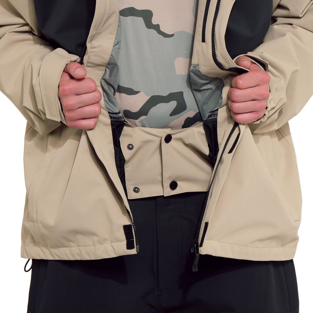 Куртка мужская сноубордическая Horsefeathers ENVOY JACKET (mojave/black)