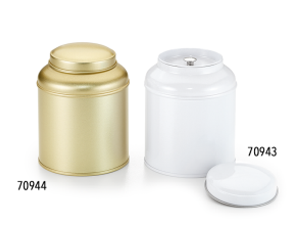 Банка "Глобус" 100 г белая