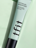 TFIT - БАЗА ПОД МАКИЯЖ С ЭКСТАКТОМ ОБЛЕПИХИ И ГИАЛУРОНОВОЙ КИСЛОТОЙ COTTON VEIL MAKEUP BASE 01 PURE GREEN, 30 МЛ