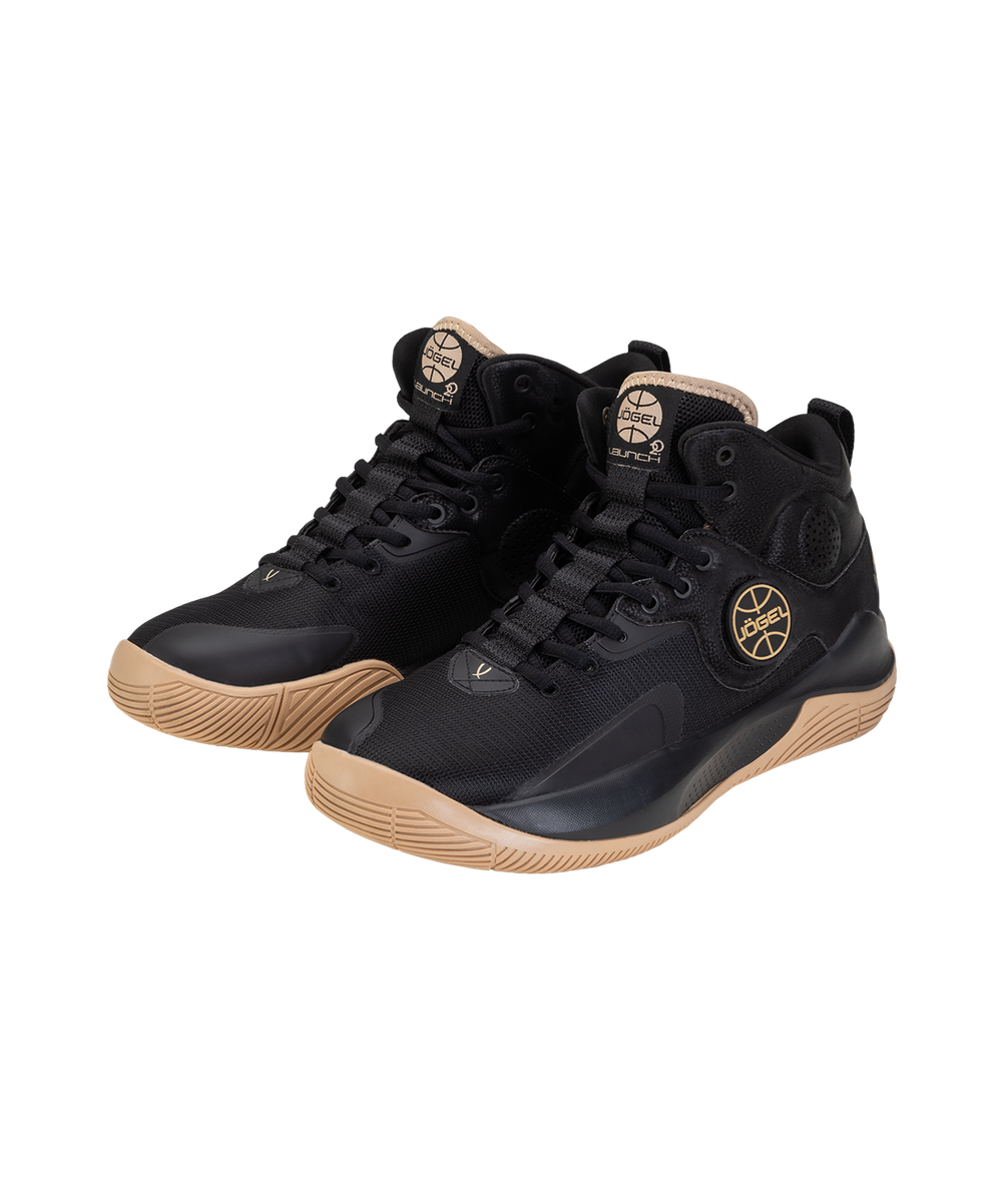 Кроссовки баскетбольные Launch MID, Black/gold
