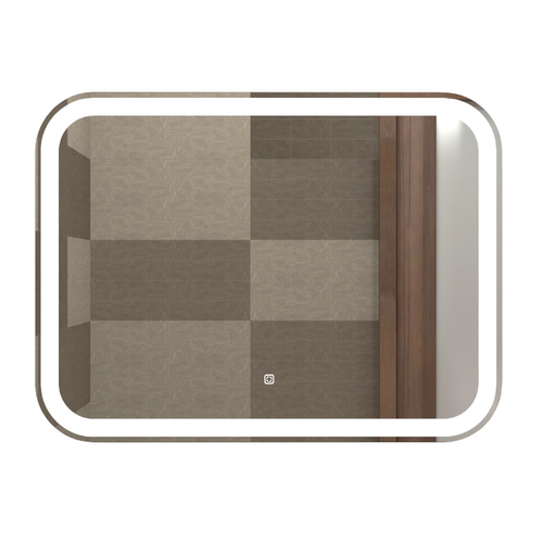 Зеркало MIXLINE "Стив Нео-S" 800*600 (ШВ) сенсорный выкл, светодиодная бегущая подсветка