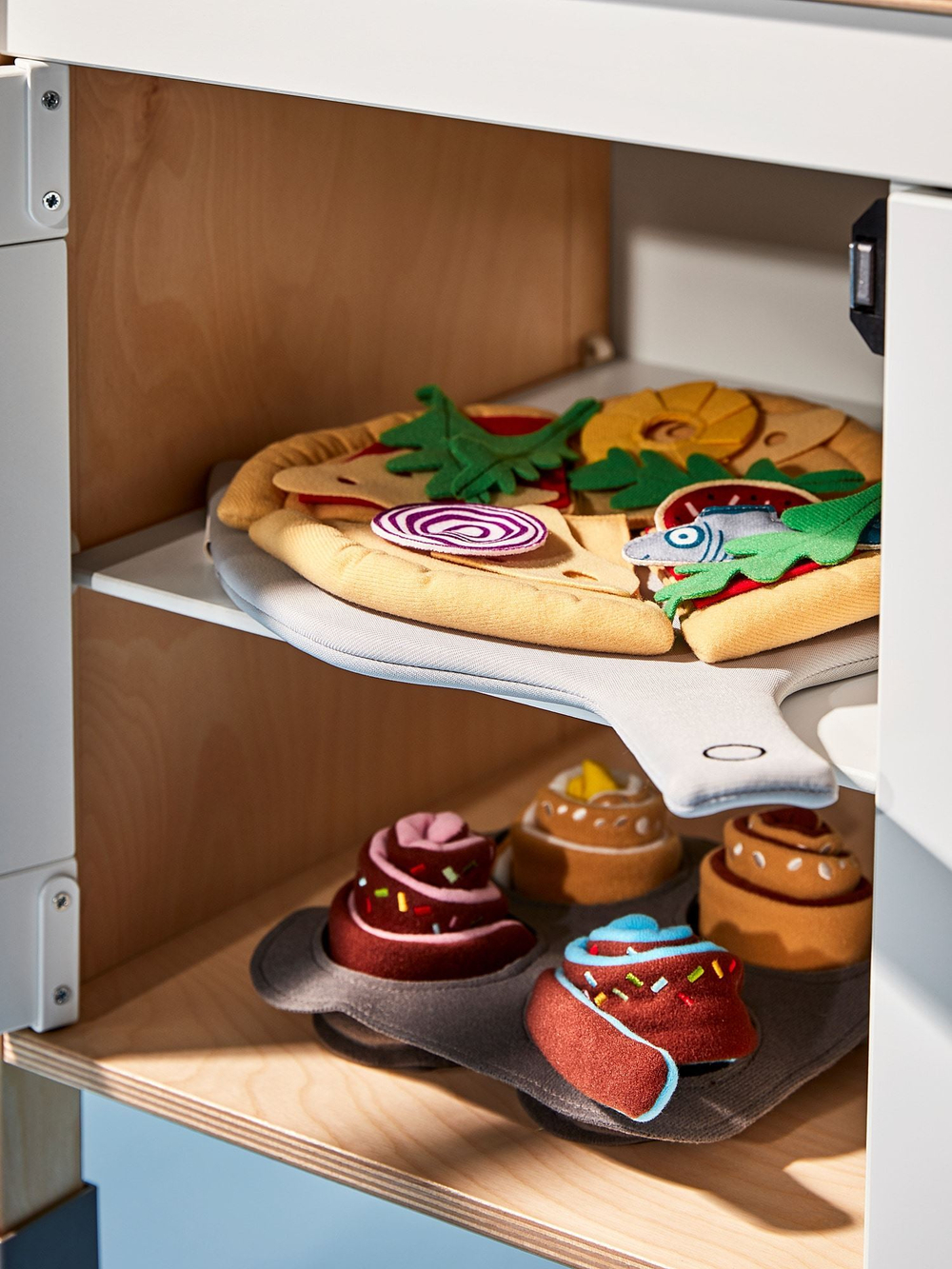 Мягкая игрушка IKEA DUKTIG (ДУКТИГ), Набор для выпечки, 6 шт.