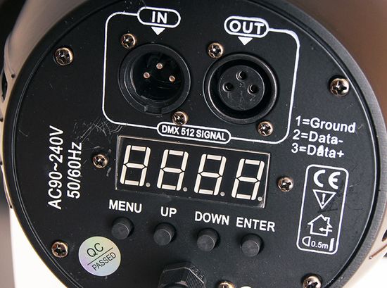 PLC004 Светодиодный прожектор, RGBW 18х8Вт, Bi Ray