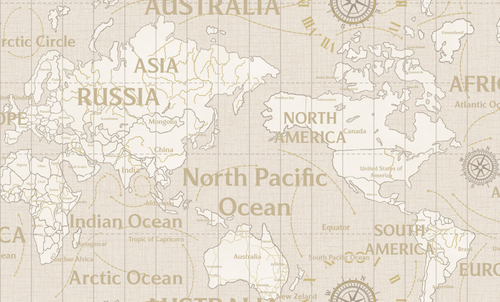 Обои 168436-12 World Maps Индустрия