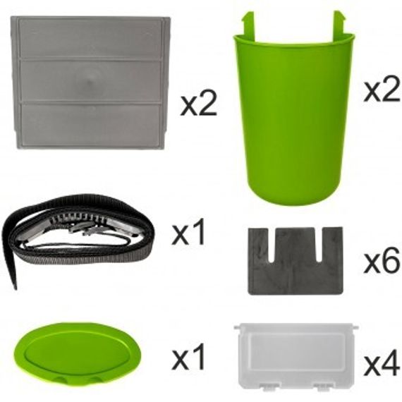 Ящик зимний Helios &quot;FishBox&quot; (10л) зеленый