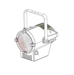 SILVER STAR FREZNO 250 HEX [SS826XH] прожетор с линзой френеля, 250Вт