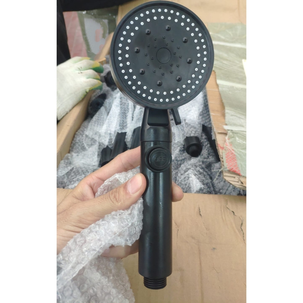 Водосберегающая лейка для душа, с турбонаддувом "Turbocharged Water Saving Shower"