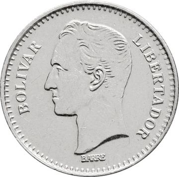 25 сентимо 1989 Венесуэла