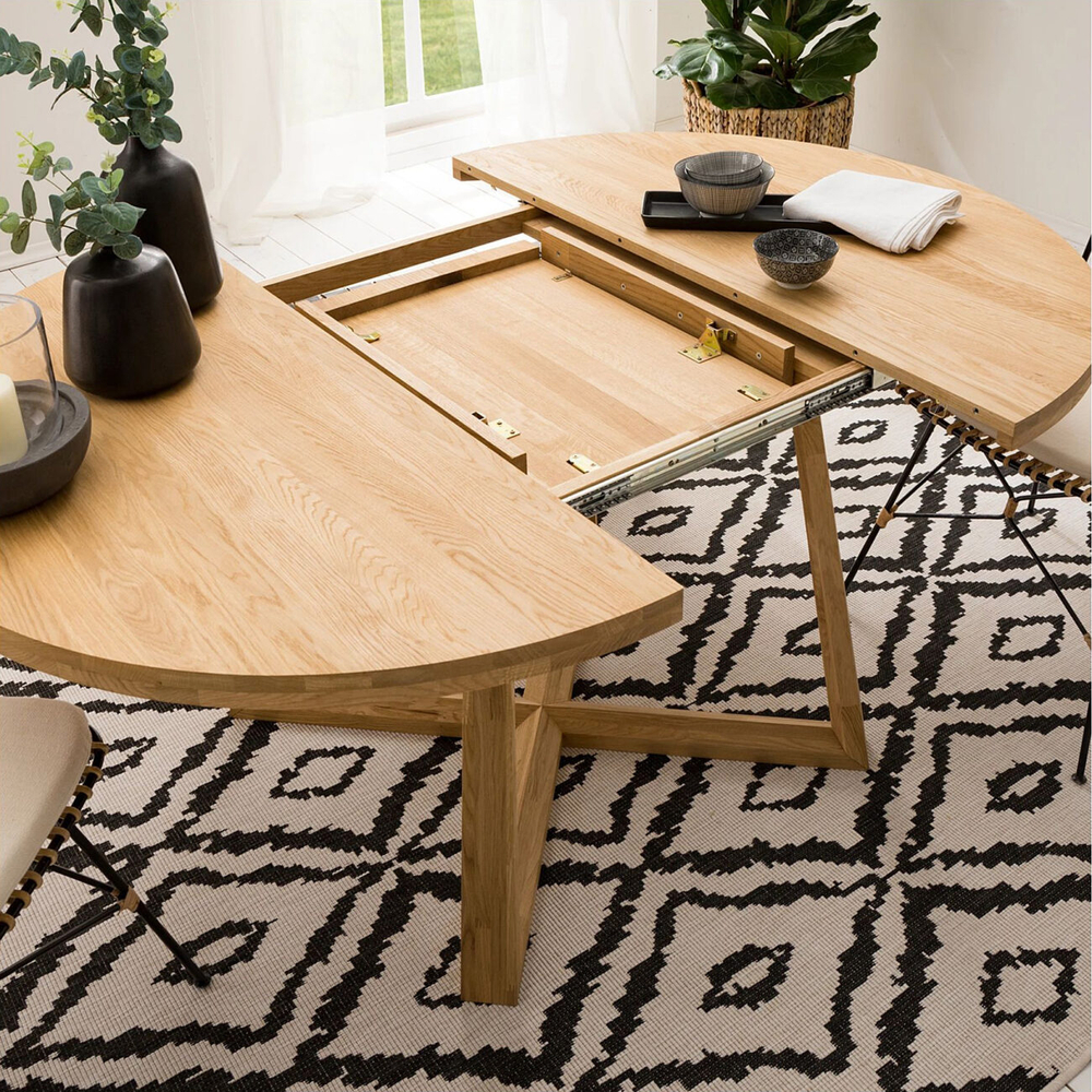 Стол обеденный раздвижной из массива Эмери Р