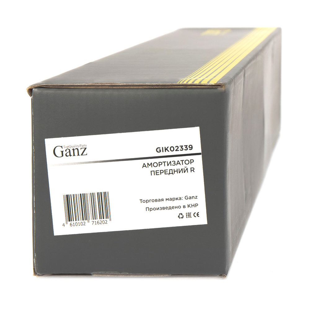 Амортизатор GANZ передний (газомасляный) R MAZDA 6 02-08 Арт.: GIK02339