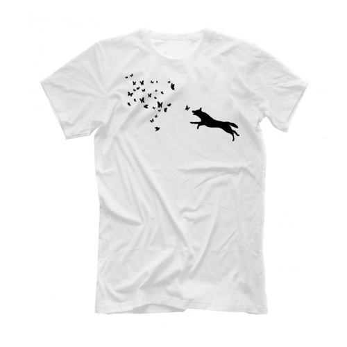 Футболка "Малинуа и бабочки"