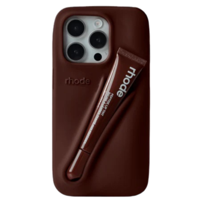 Rhode by Hailey Bieber Fall Lip Case for iPhone Espresso + Lip Tint Espresso