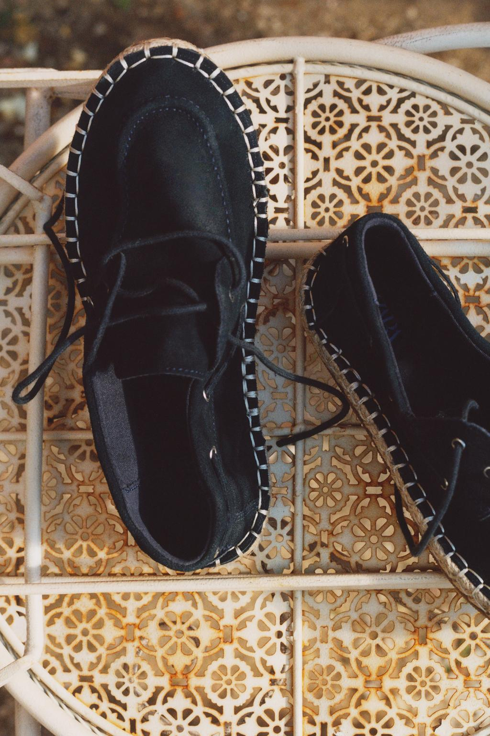 ZARA ТУФЛИ ИЗ ЗАМШИ, МОРСКОЙ СИНИЙ