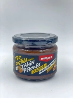 Турецкая кунжутная паста с виноградным пекмезом и арахисом
