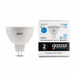 Лампа Gauss LED Elementary MR16 11W 850 lm 6500K GU5,3 13531