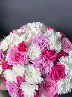 Цветы в коробке «Нежность»