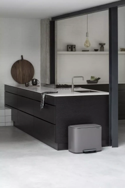 Brabantia - Контейнер для мусора Bo 3х11л с сегрегацией, платина / артикул   121067  / GTIN 8710755121067
