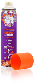 АЭРОЗОЛЬ ОТ КОМАРОВ И МОШЕК HELP 75МЛ 80220