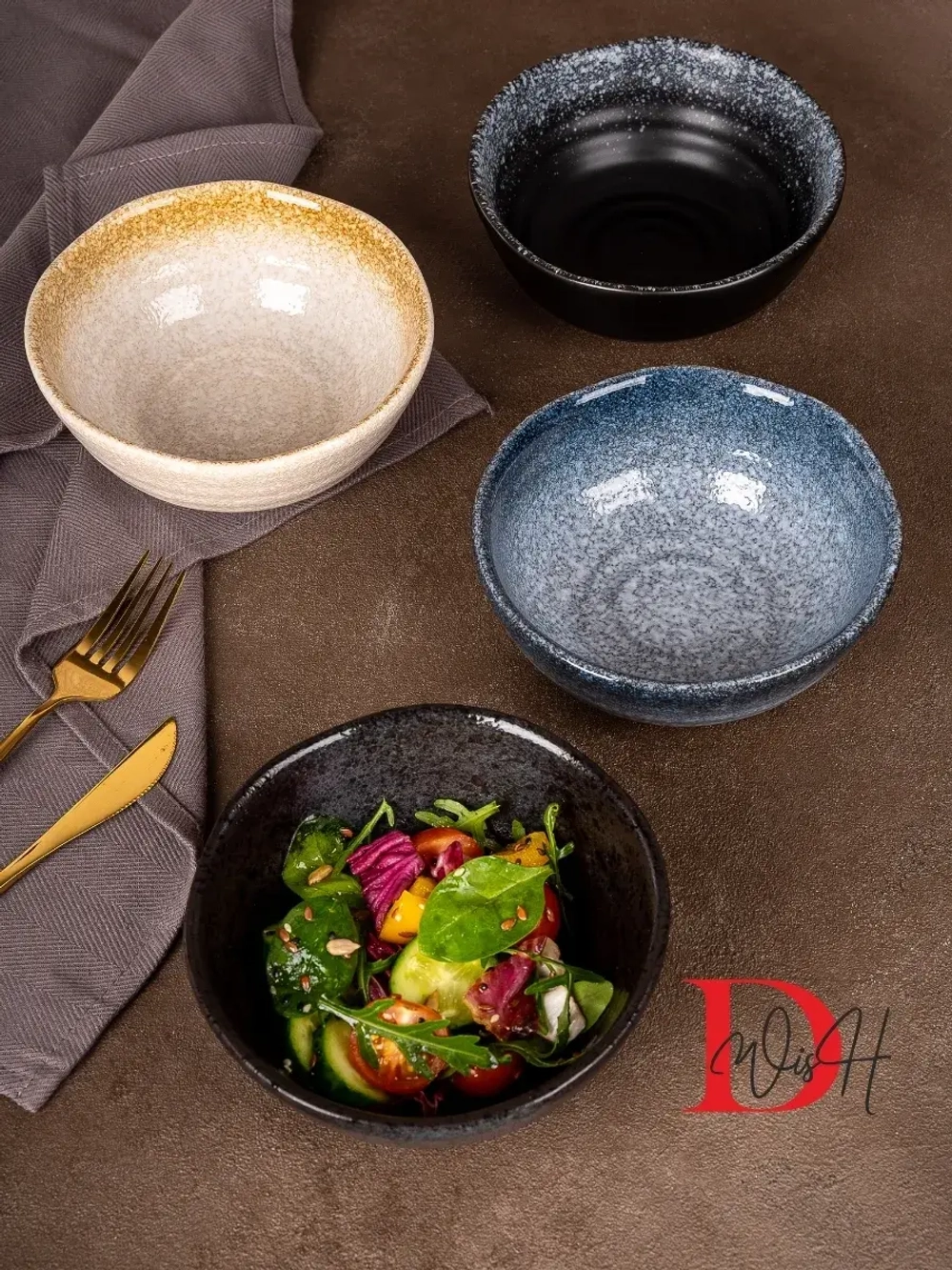 Набор посуды 2 тарелки глубокие для супа фарфор 15 см