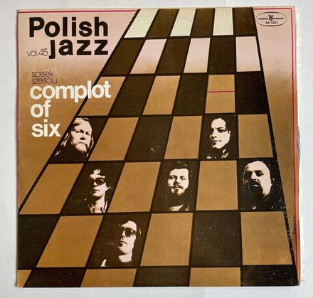 Винтажная виниловая пластинка LP Spisek Szesciu Complot Of Six (Польша 1975)