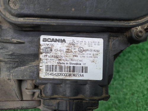 Фара левая Scania R-Series (2016-н.в.) галоген