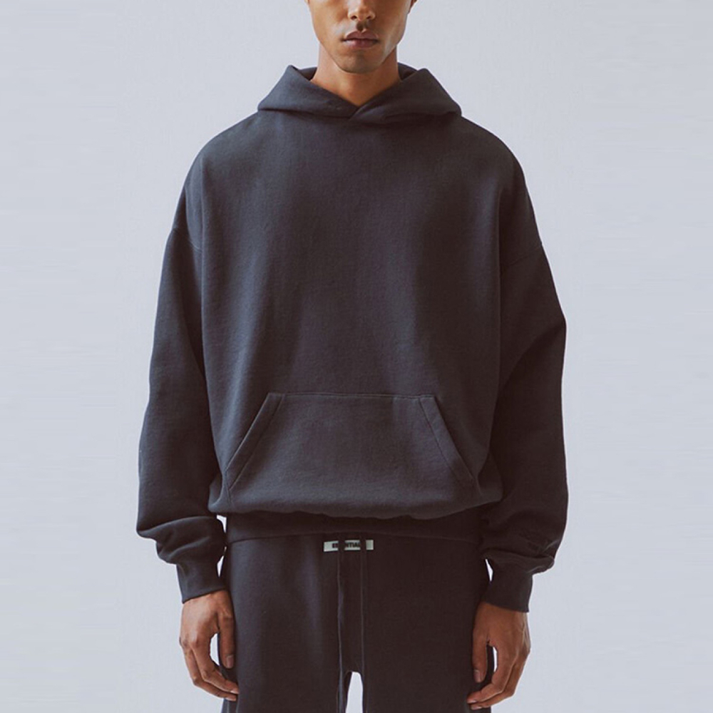 Толстовка Fear of God Essentials FW19 3M Logo Pullover Hoodie 3M Black, FOG-FW19-10