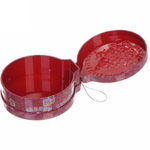 Банка жестяная 200мл 11,2*12,2*4см «Ёлочка» двухсторонняя