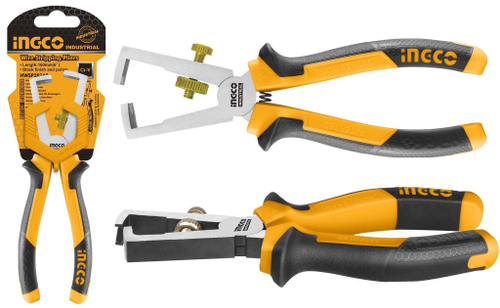 Стриппер / плоскогубцы для зачистки проводов, кабель от 0-6мм, 160 мм INGCO INDUSTRIAL