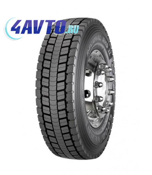 Грузовая шина 215 75 R17.5 REG.RHD II+ 126/124M TL (Goodyear)