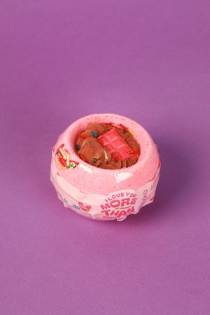 Бомба для ванной "I love you more than chocolate", панна котта, 150г