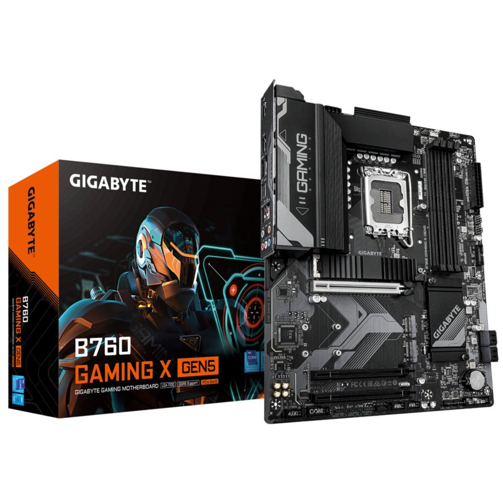 Материнская плата GIGABYTE B760 GAMING X GEN5, LGA1700, DDR5, ATX