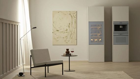 Встраиваемый винный шкаф V-ZUG WineCooler V4000 90 WC4T-51102 L платина