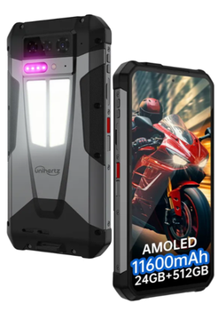 Смартфон Unihertz Tank 4 12/512 ГБ, Global, черный