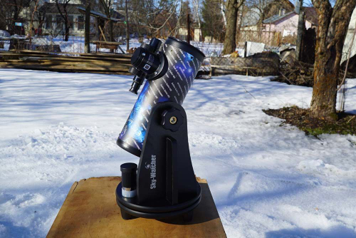 Телескоп настольный Sky-Watcher Dob 76/300 Heritage Black Diamond