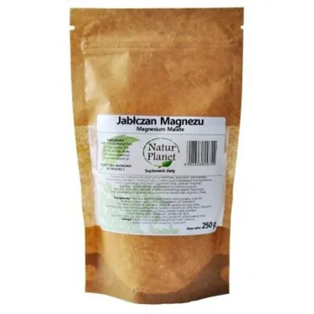 Порошок малата магния Natur Planet - 250 г