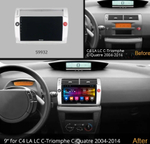 Магнитола для Citroen C4 2004-2011 - Carmedia OL-9932 QLed+2K, Android 13, UIS7870 (DUDU7), CarPlay, SIM-слот