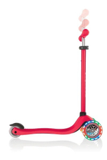 Самокат Globber Primo Lights красный