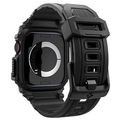 Чехол с ремешком Spigen Rugged Armor Pro для Apple Watch 10 46 мм (ACS08604) Matte Black
