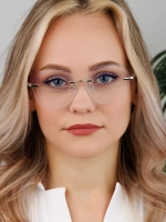 Имиджевые прозрачные очки для компьютера