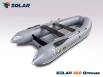 Лодка надувная моторная solar-380 к (оптима)
