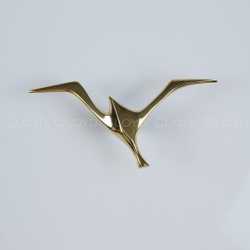 Декор настенный Cloyd арт.50158 / шир. 12 см - латунь / серия 1634