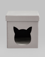 Пуф складной с ящиком Store Pet серый