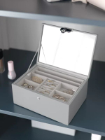 Органайзер для украшений Stackers Luxury Classic Box (Grey) (светло-серый / Grey)